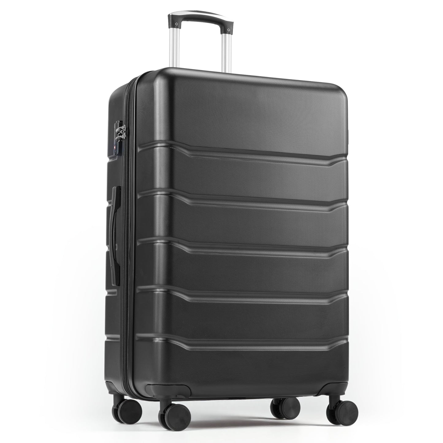 Expandable Hardside Carry-On Suitcase with TSA Lock and Spinner Wheels