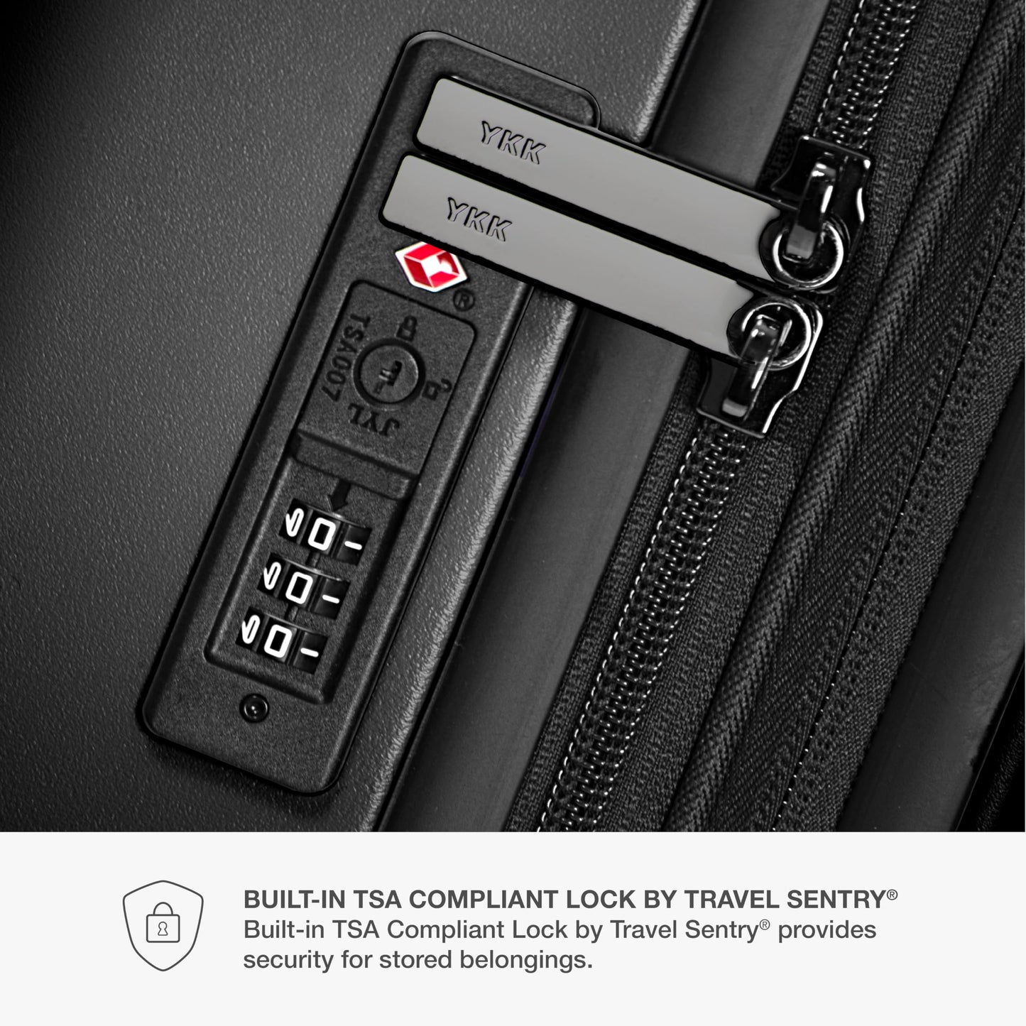 Traveler's Choice Markham Hardside Expandable Luggage with Hinomoto Spinner Wheels